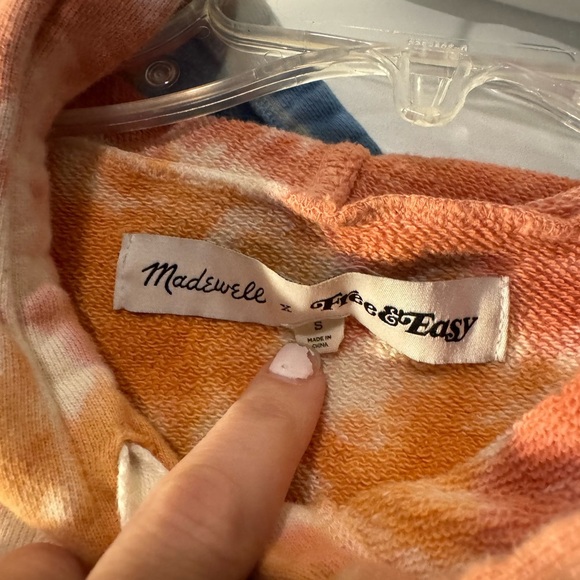 Madewell x Free and Easy Crop Hoodie Small - Picture 5 of 5